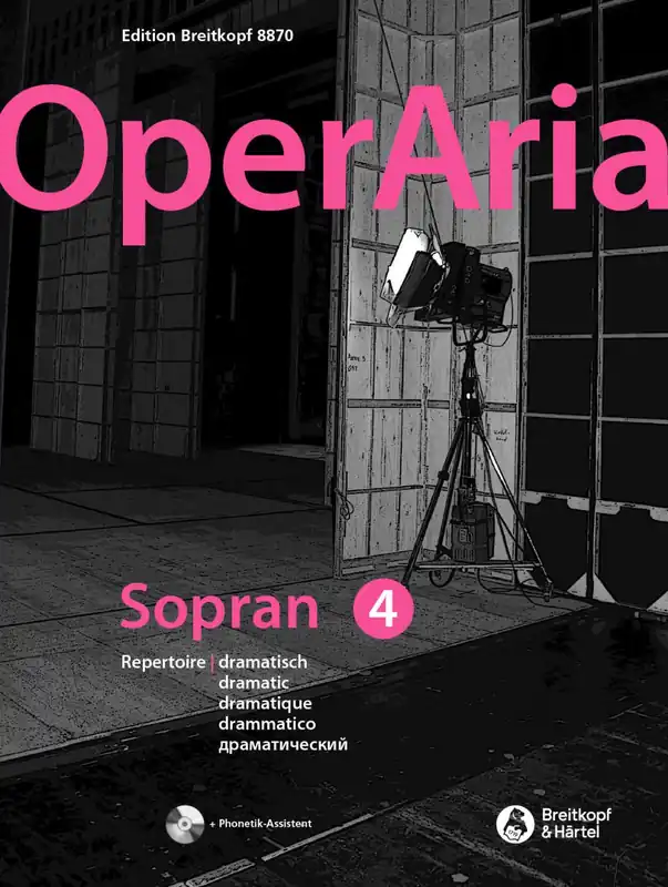 OperAria Soprano Volume 4 - Dramatic (Breitkopf) Buy Online
