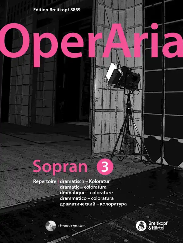 OperAria Soprano Volume 3 - Dramatic Coloratura (Breitkopf) Factory Price