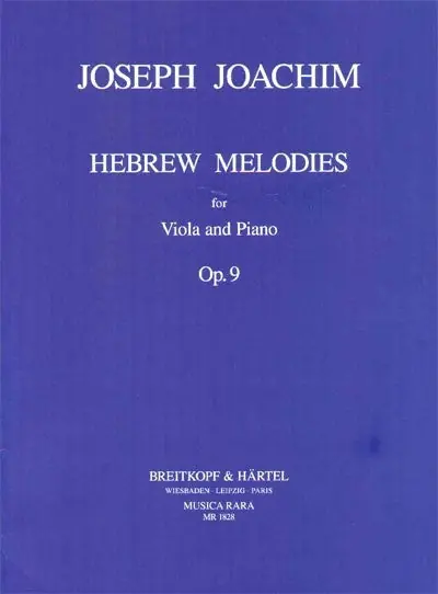 Place Order Joachim Hebrew Melodies Opus 9