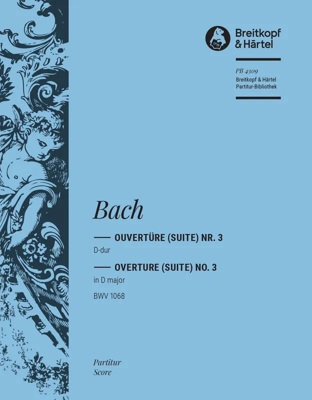 Order Now Bach Overture Suite No 3 in D major BWV 1068 Full Score