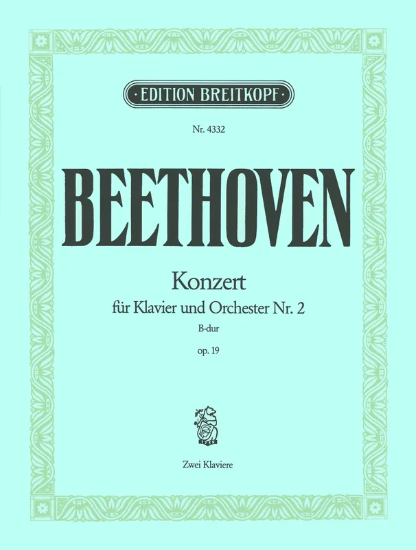 High Quality Beethoven Piano Concerto No. 2 in Bb major Op.19