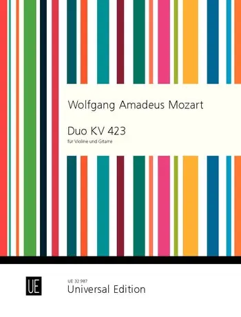 Mozart Duo for violin and guitar KV 423 While Supplies Last