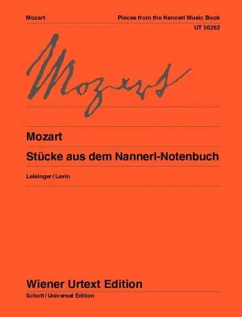 Express Delivery Mozart: Pieces from the Nannerl Music Book for piano