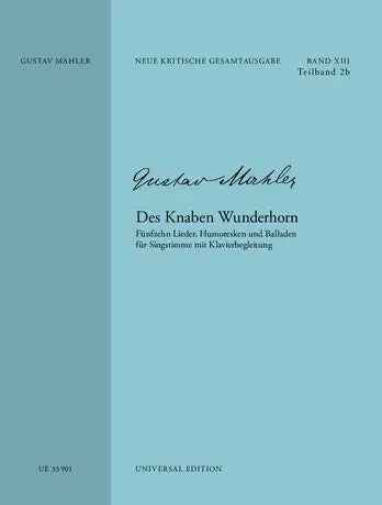 Buy Direct Mahler Des Knaben Wunderhorn (The Youth's Magic Horn)