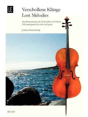 Forgotten Melodies for cello and piano Fresh Stock