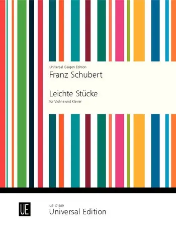 Order Now Schubert Easy Pieces for violin and piano