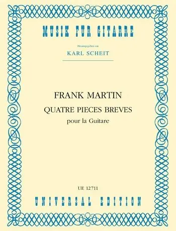 Editor’s Pick Martin: 4 Pièces brèves for guitar
