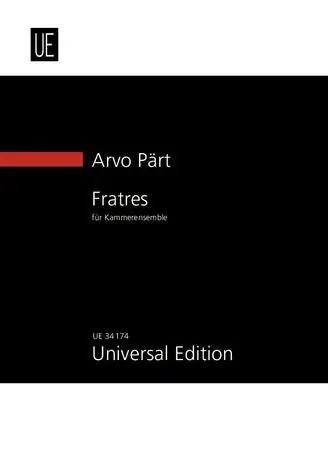 Next Day Delivery Pärt: Fratres for chamber ensemble