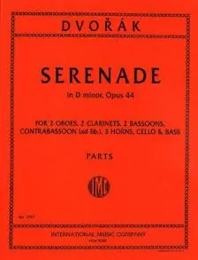 Dvorák Serenade in D minor, Opus 44 for Winds and Strings Price Drop