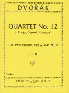 Hot Picks Dvořák: Quartet No. 12 in F major, Opus 96 ("American") (Mini score)