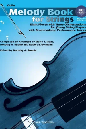 Worldwide Shipping Melody Book for Strings for Violin