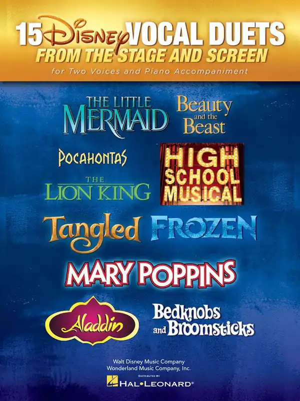15 Disney Vocal Duets Don’t Miss Out