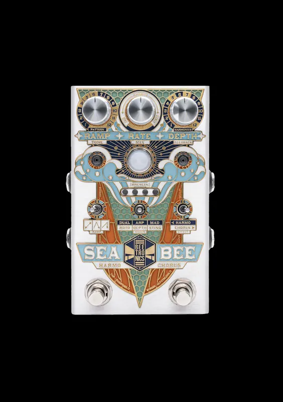 Beetronics Seabee Harmochorus | Multi-Chorus Guitar Pedal Fresh Stock