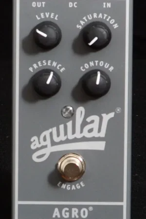 Aguilar Agro Bass Overdrive Pedal | Guitar Effects Pedal Next Day Delivery