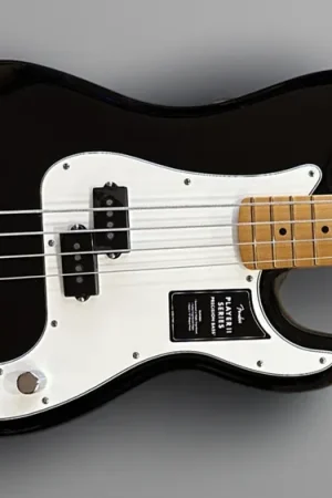 Top Rated Player II Precision Bass - Black w/Maple– Dave's Guitar Shop
