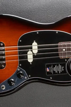 American Professional Classic Mustang Bass - 3 Color Sunburst– Dave's Guitar Shop Best Choice