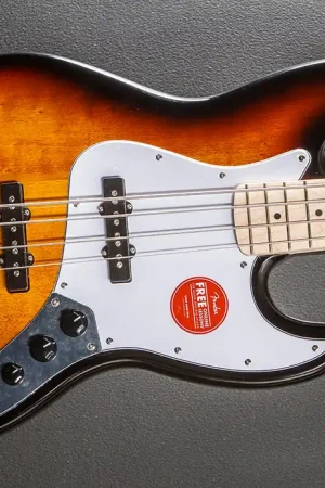 Affinity Series Jazz Bass - 3 Color Sunburst w/Maple– Dave's Guitar Shop Buy Today