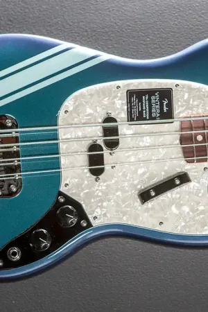 Warranty Included Vintera II 70's Competition Mustang Bass - Competition Burgundy– Dave's Guitar Shop