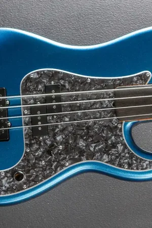 Tony Franklin Fretless Precision Bass - Lake Placid Blue– Dave's Guitar Shop Deal