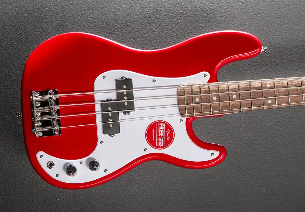Top Rated Mini Precision Bass - Dakota Red– Dave's Guitar Shop