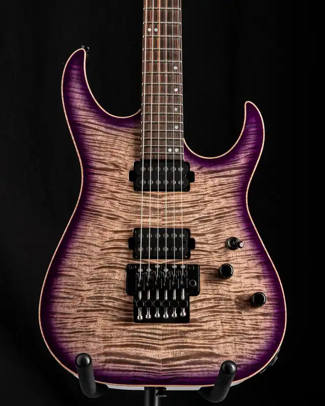 Used Schecter Guitar Research Sunset 24 Violet Ice Special Offer