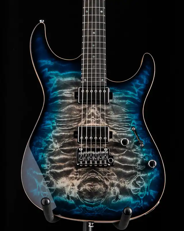 Free Returns Mayones Aquila Elite V24 S 6 Jeans Black Blue Burst