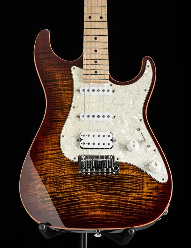 Used Suhr Standard Pro Bengal Burst Popular