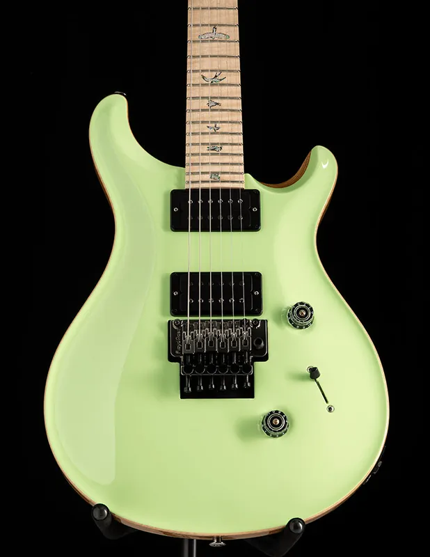 Paul Reed Smith Wood Library Custom 24 Floyd Key Lime Brian's Guitars Get Yours
