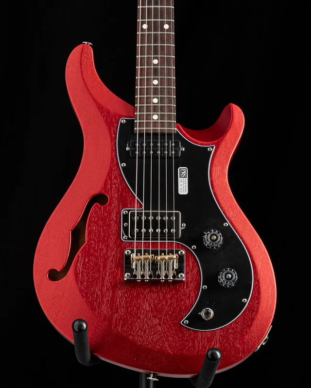 Paul Reed Smith S2 Vela Semi-Hollow Satin Red Apple Metallic Reduced Price