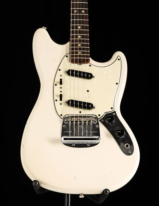 1965 Fender Mustang Refinished in Olympic White Refinish Don’t Miss Out
