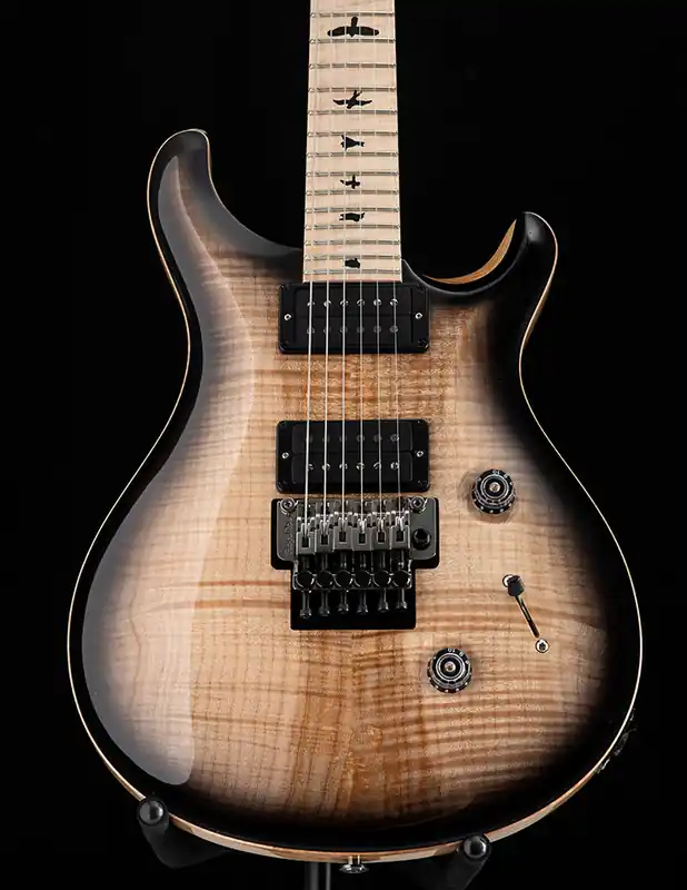 Paul Reed Smith Wood Library Custom 24 Floyd Natural Smokeburst Brian' Buy Online