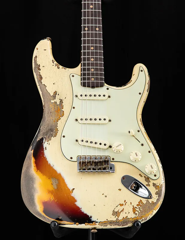 Certified Fender Custom Shop 59 Stratocaster Journeyman Relic | Sunburst Fender