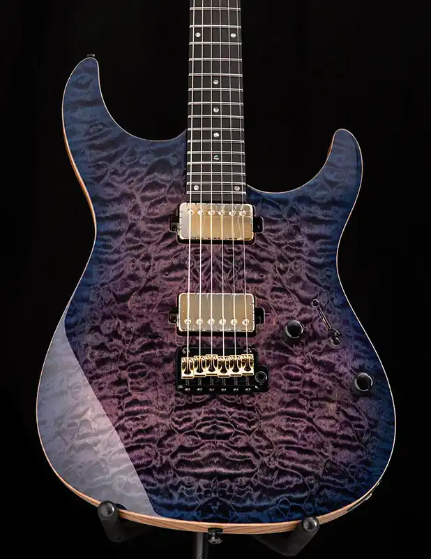 Mayones Aquila Elite S 6 Dirty Purple Blue Burst Latest