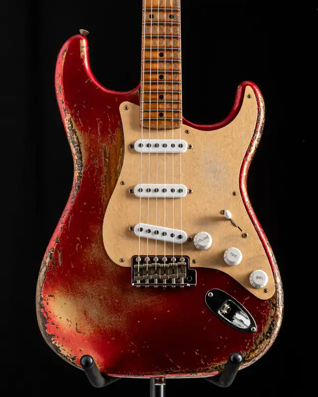 Used Fender Custom Shop '54 Roasted Strat Super Heavy Relic Aged Candy Crafted