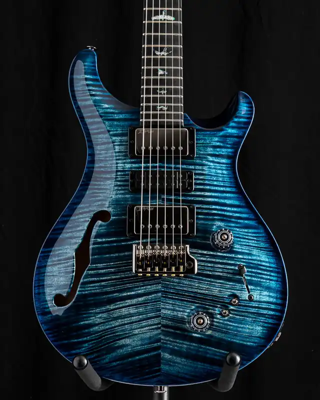 Paul Reed Smith Wood Library Special Semi-Hollow Cobalt Blue Brian's L Price Drop