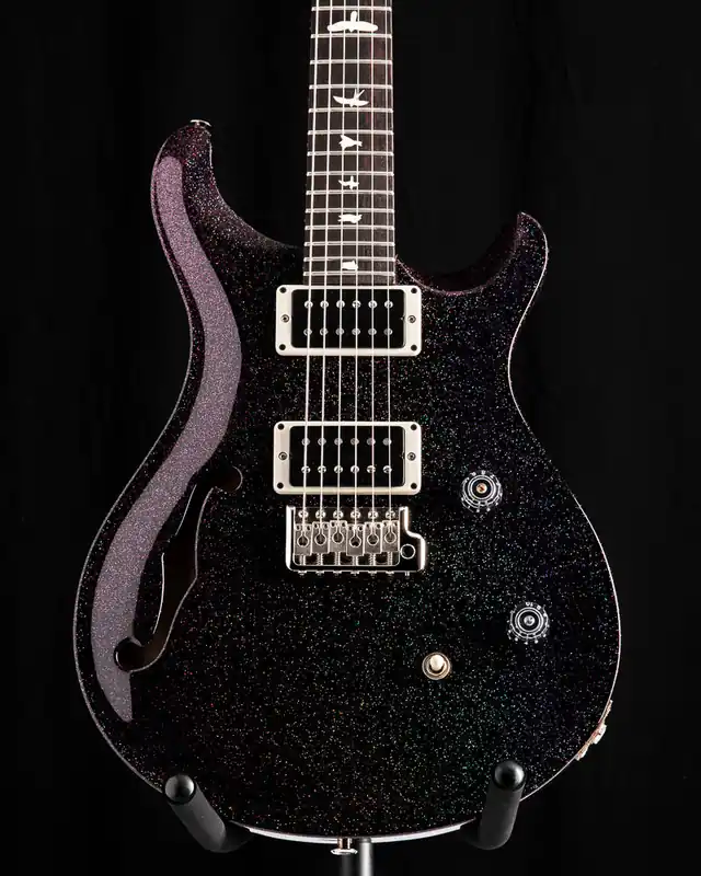 Paul Reed Smith CE 24 Semi-Hollow Purple Holoflake Latest
