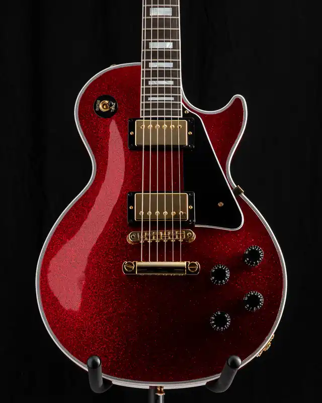 Used Gibson Custom Les Paul Custom Red Sparkle Trending