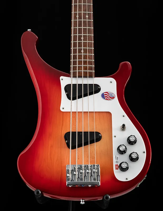 Used Rickenbacker 4003S/5 String Fireglo Viral