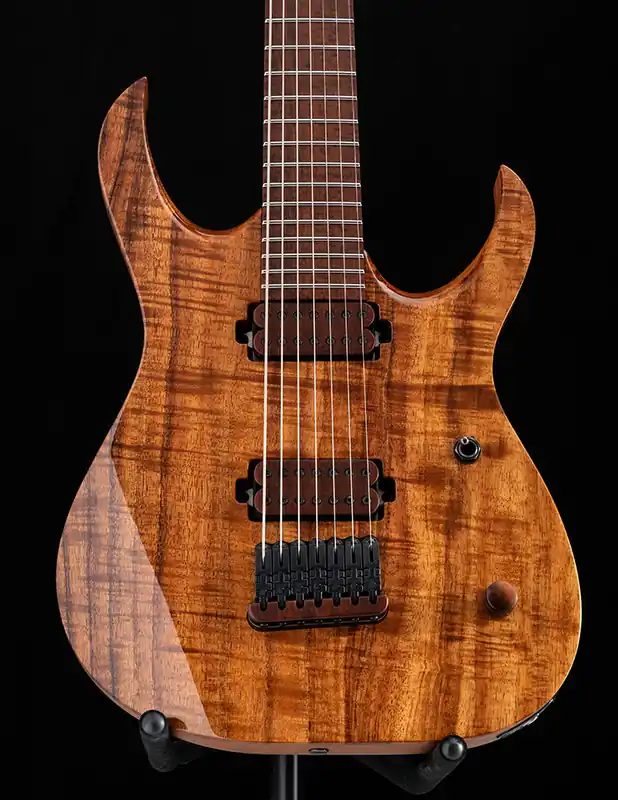Used Mayones Duvell Elite 7 Baritone Master Grade Koa No Minimum Order