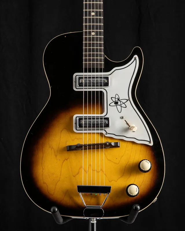 1960 Harmony H-46 Stratotone Sunburst While Supplies Last