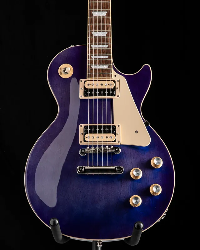 Fresh Stock Used Gibson Les Paul Classic Chicago Blue