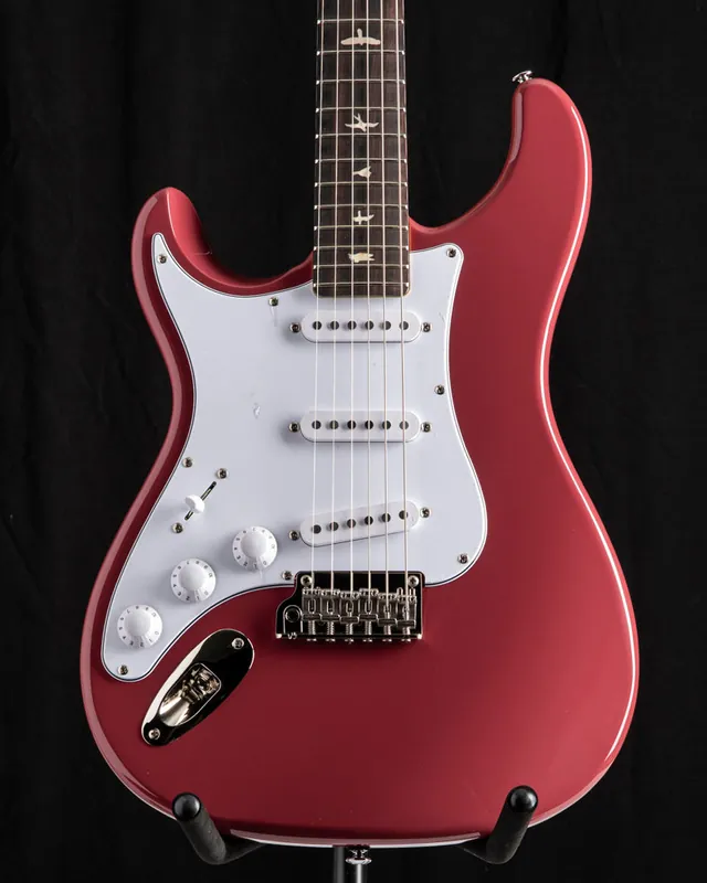 Paul Reed Smith SE Silver Sky Lefty Derby Red While Supplies Last