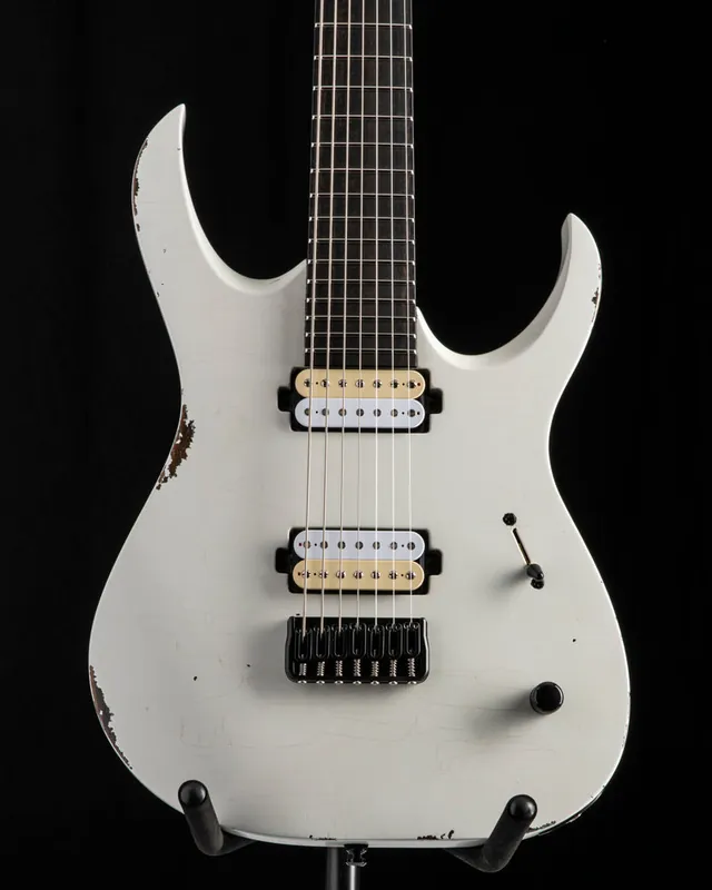 Mayones Duvell BL 7 Monolith Olympic White Nitro Wholesale