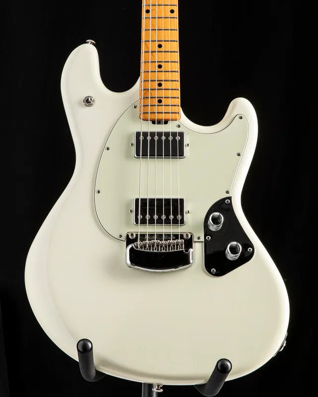 Low Price Used Ernie Ball Music Man Stingray HH Ivory White