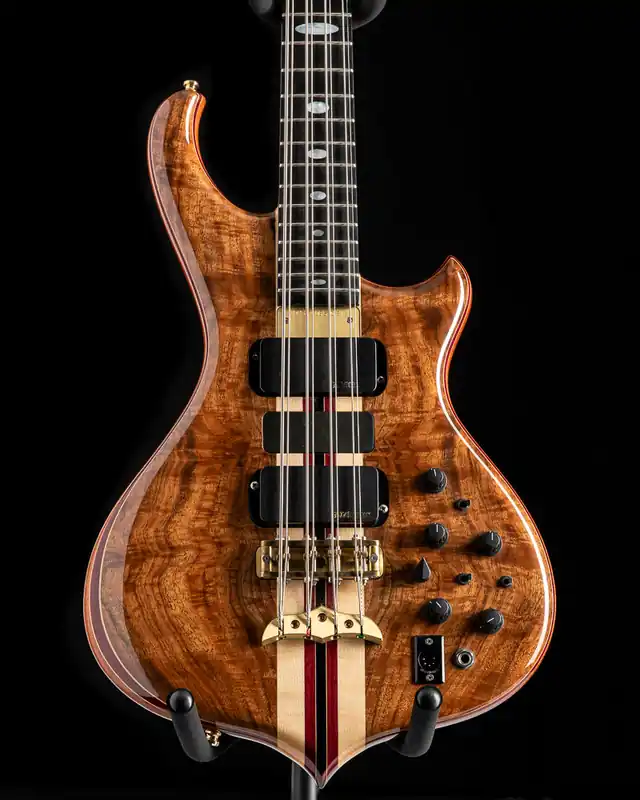Used Alembic Signature Series MJMB8 Flame Walnut Limited Offer