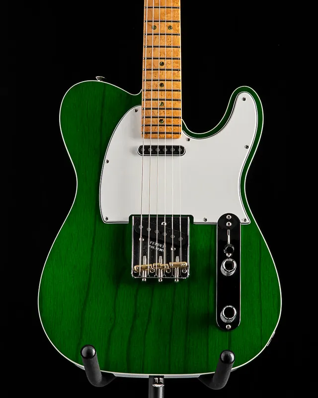 Used Fender Custom Shop American Custom Telecaster Emerald Green Viral