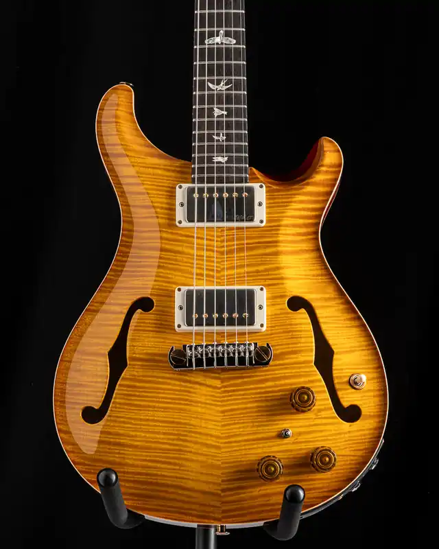 Used Paul Reed Smith Hollowbody II Piezo McCarty Sunburst Top Rated