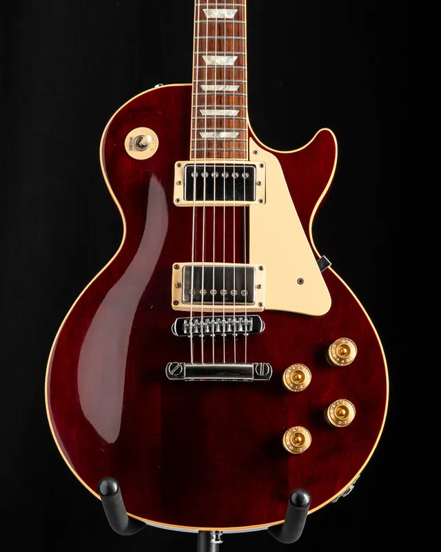 Worldwide Shipping Used 1987 Gibson Les Paul Standard Wine Red Electric Guitar