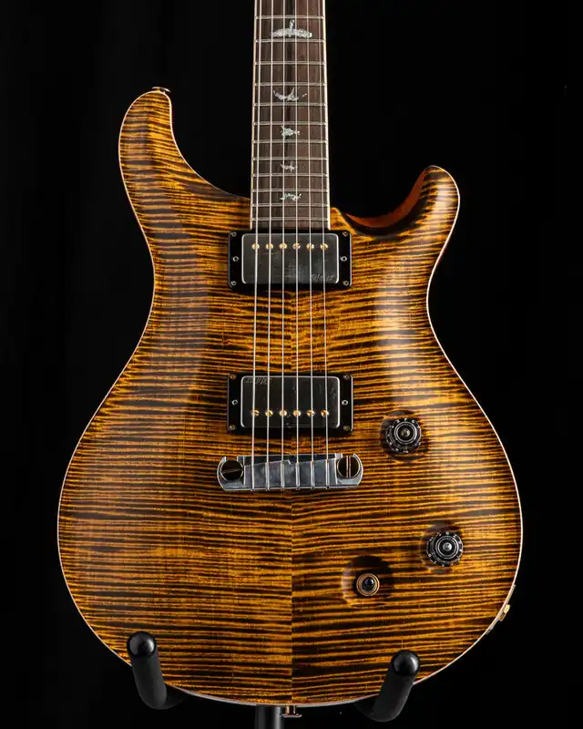 Used Paul Reed Smith Wood Library McCarty Satin Yellow Tiger Money Back Guarantee
