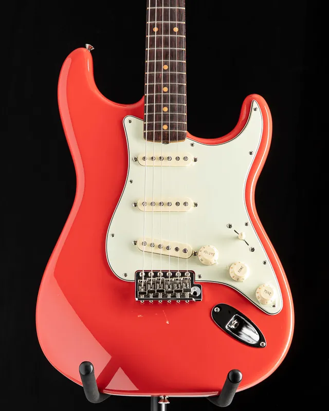 Used Fender American Vintage II 1961 Stratocaster Fiesta Red Next Day Delivery
